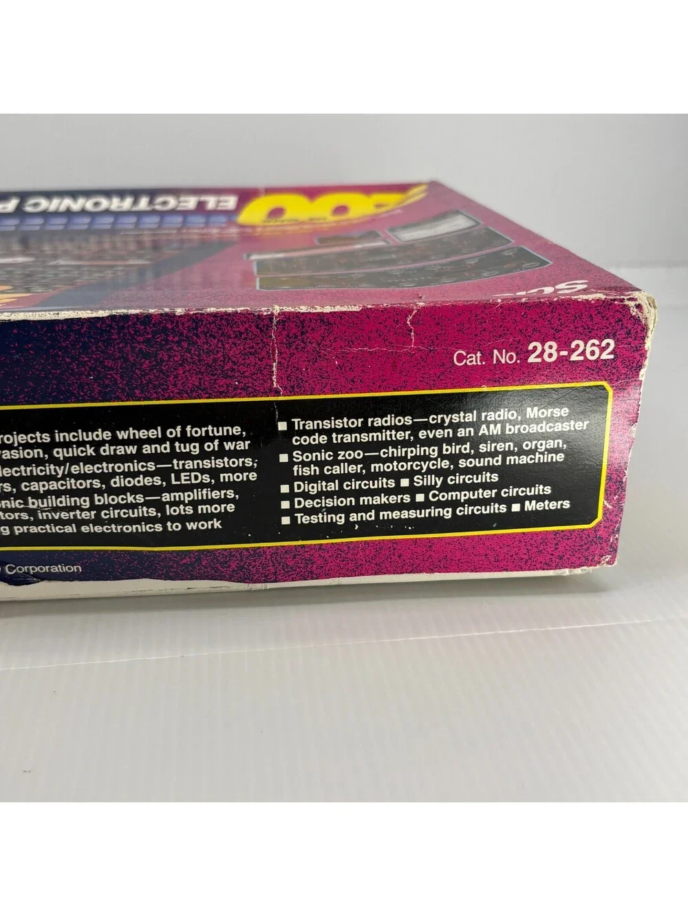 Science Fair Vintage 200 In One Electronic Project Lab 28-262 Manual Wire